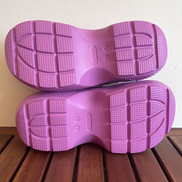 NWT Crocs Stomp Clog Bubble Women Size 8 Men Size 6(209347-6WQ) - Picture 10 of 12